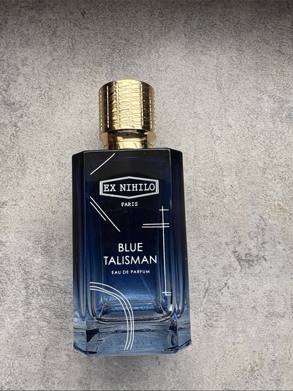 Ex Nihilo Blue Talisman EMPTY BOTTLE